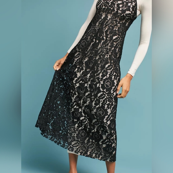 Knit & Lace Layered DressOttod'Ame large - Picture 3 of 4